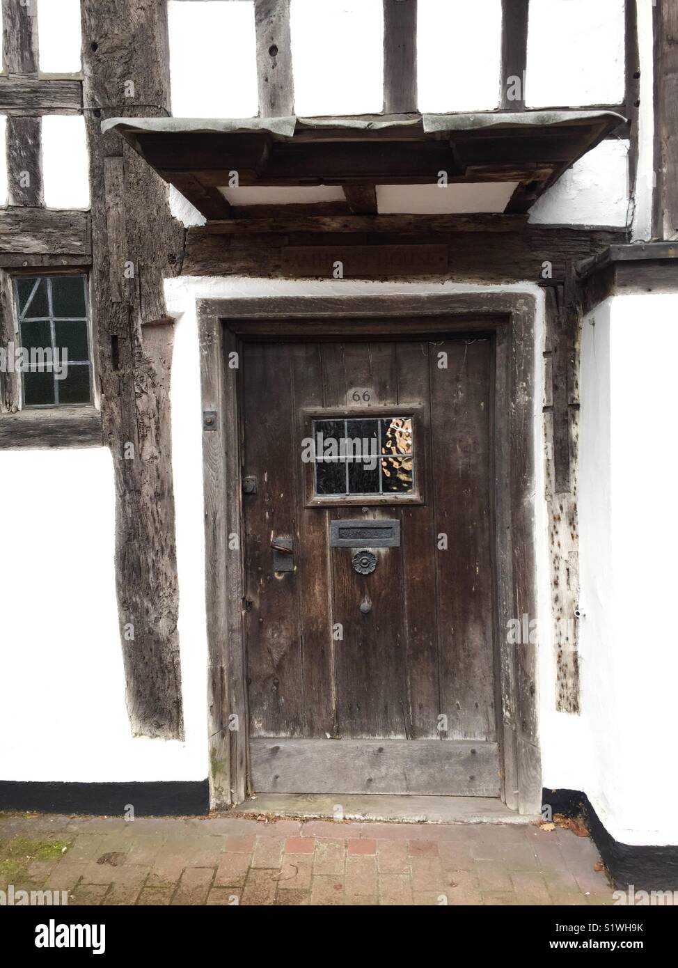 Original Tudor house in East Grinstead Stock Photo