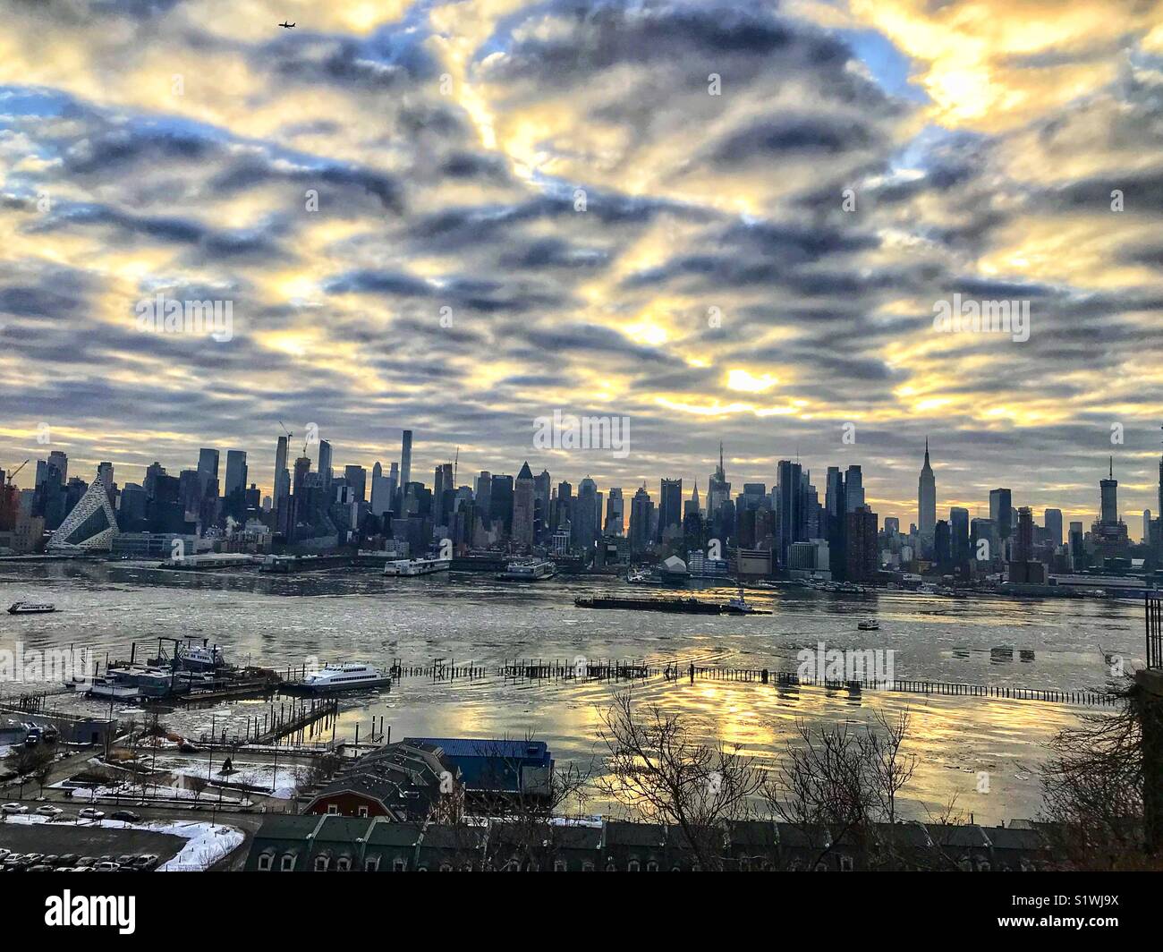 Spectacular New York City skylines Stock Photo Alamy