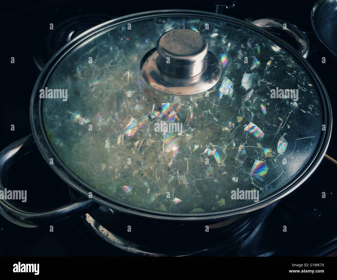 Boiling Pot of Water on Stove With Copy Space Stock Photo by ©whitestar1955  275925416