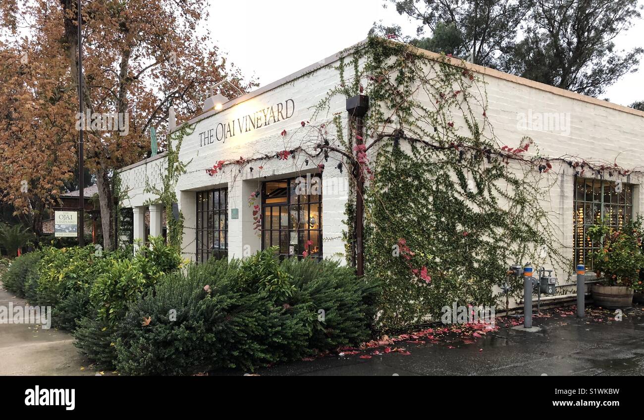The Ojai Vineyard Stock Photo Alamy