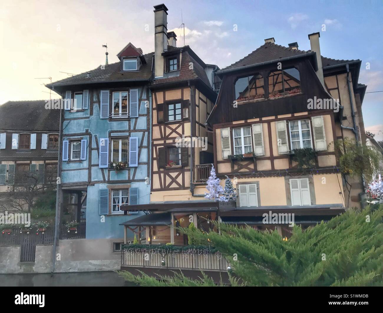 Colmar Alsace winter France - Smartphone Captured Stock Image