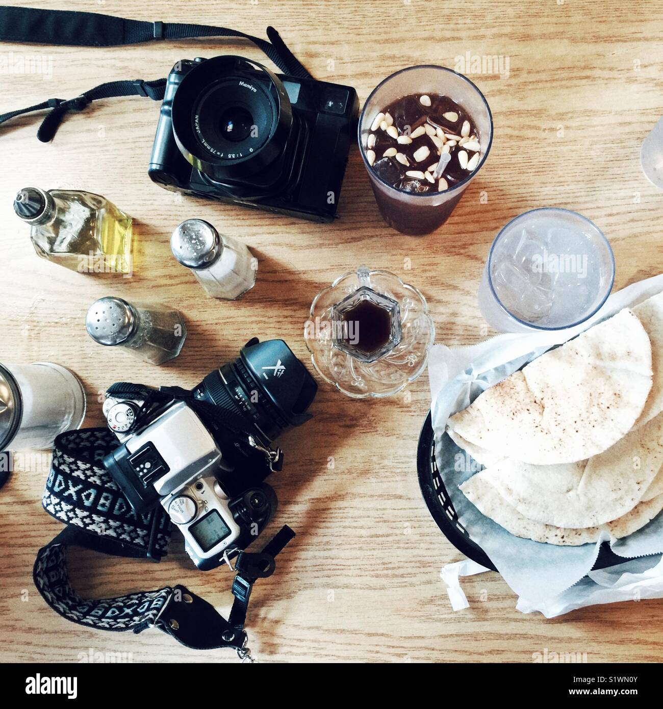 Life of a traveling photographer - Smartphone Captured Stock Image