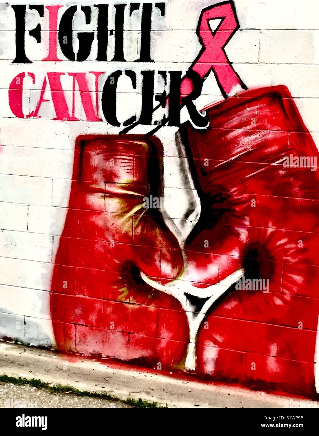 Fight cancer graffiti hires stock photography and images Alamy