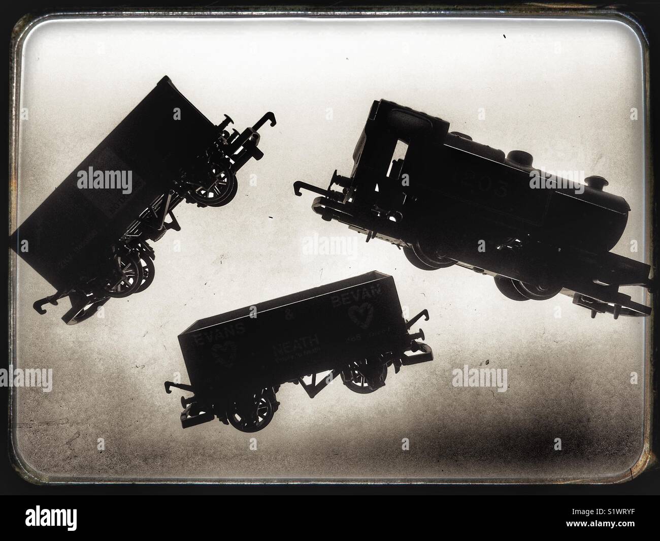 Toy train - Smartphone Captured Stock Image