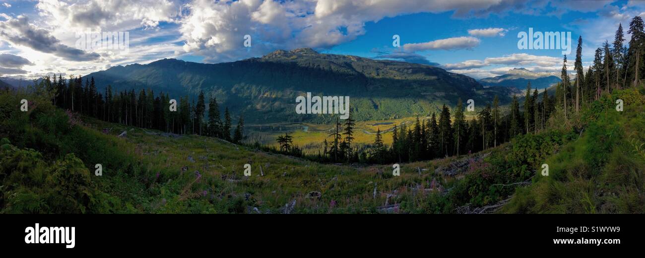 Rainbow Valley, Canada Stock Photo