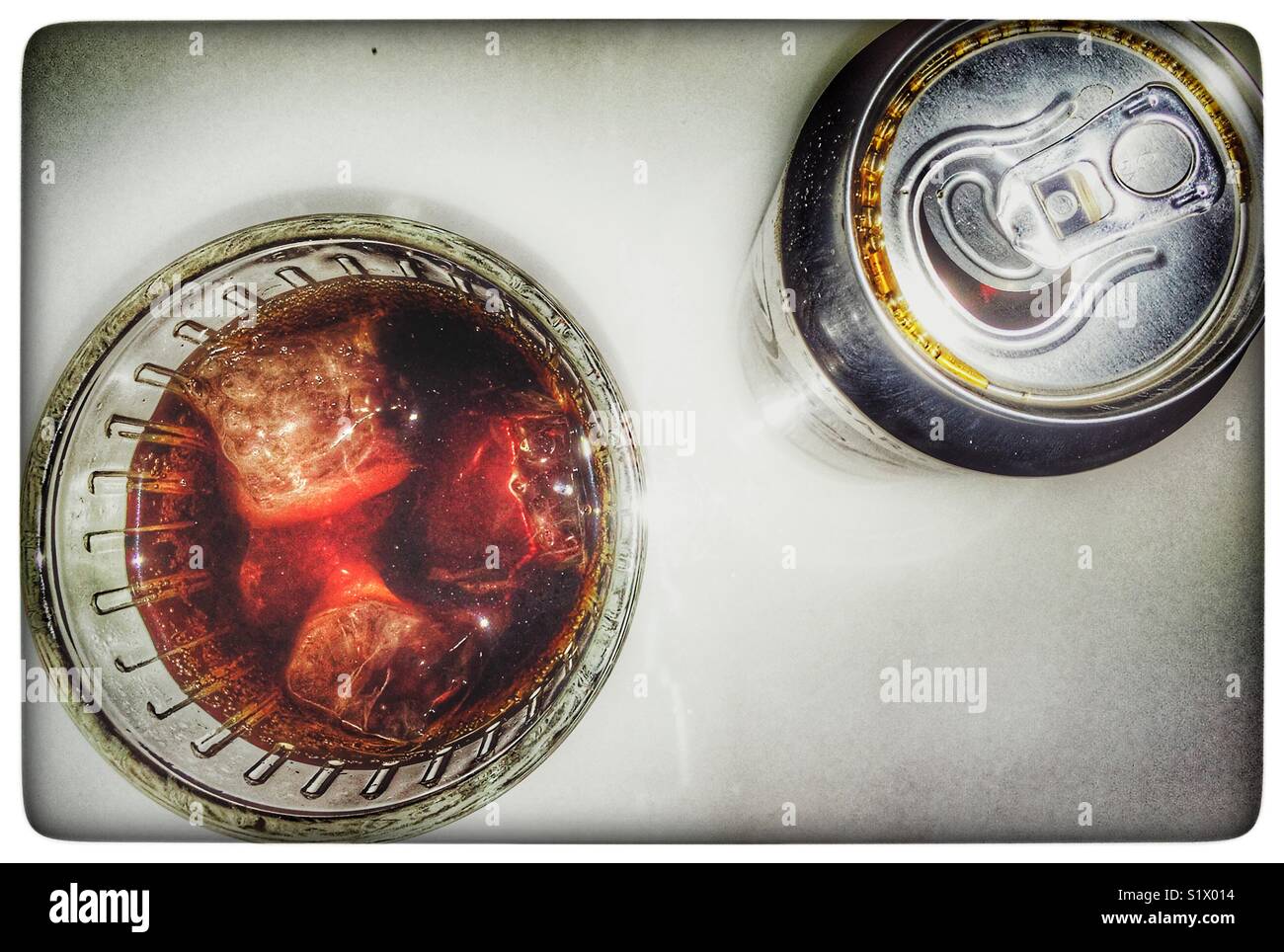 Diet Coke - Smartphone Captured Stock Image