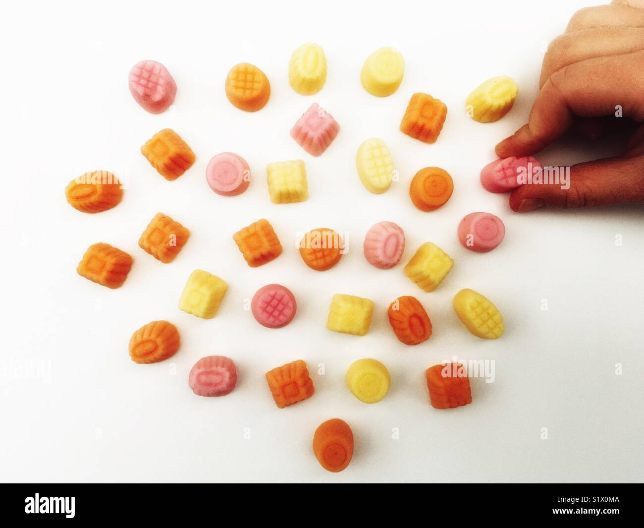 Sula sugar free sweets - Smartphone Captured Stock Image