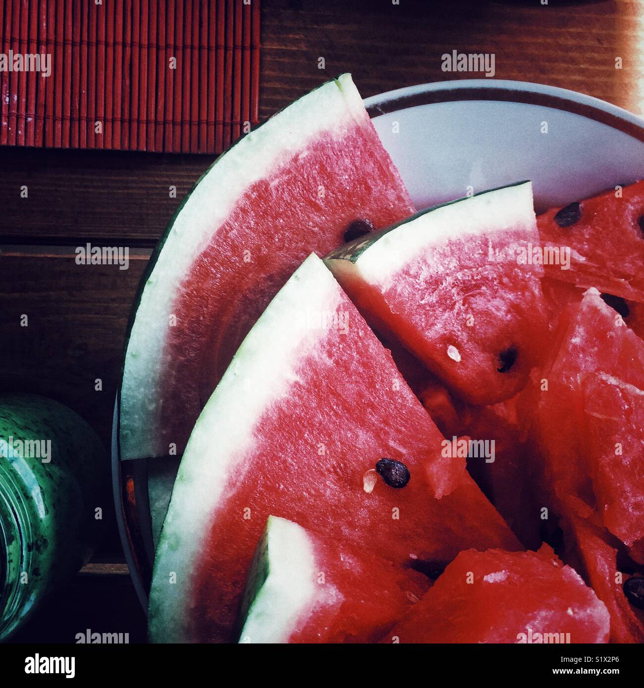 Watermelon time - Smartphone Captured Stock Image