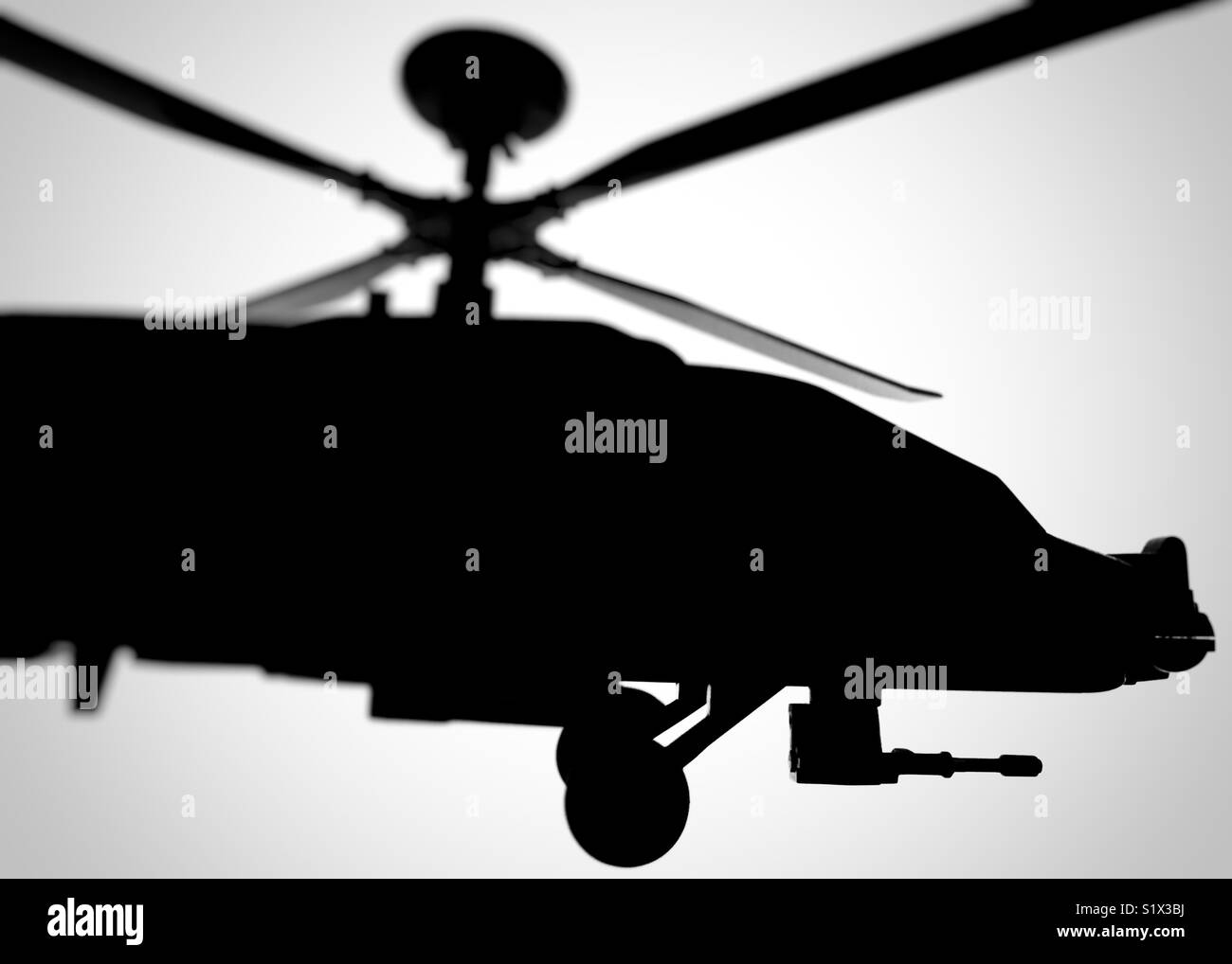 Machine gun - Smartphone Captured Stock Image