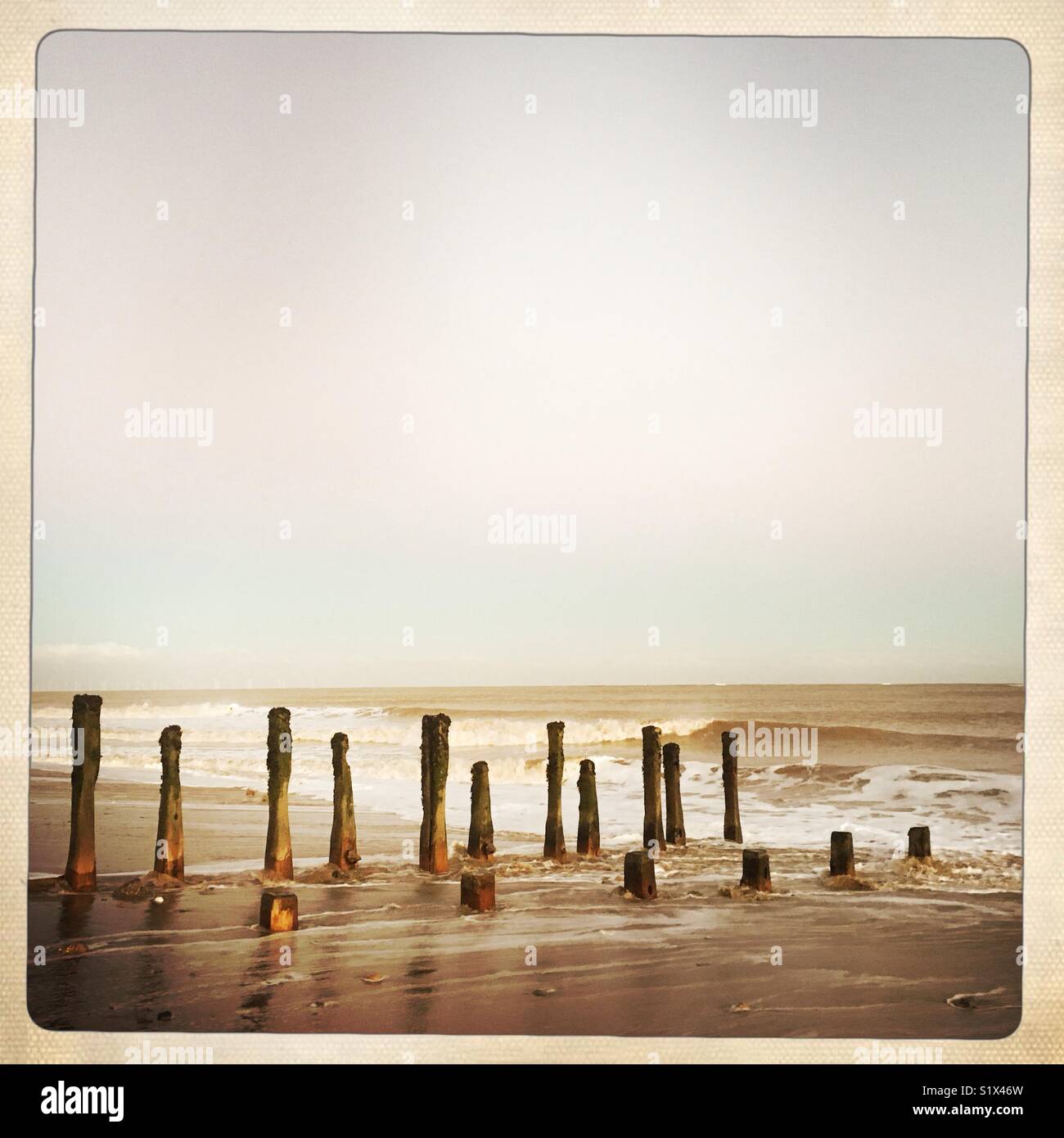 Spurn Point, Humberside, England Stock Photo