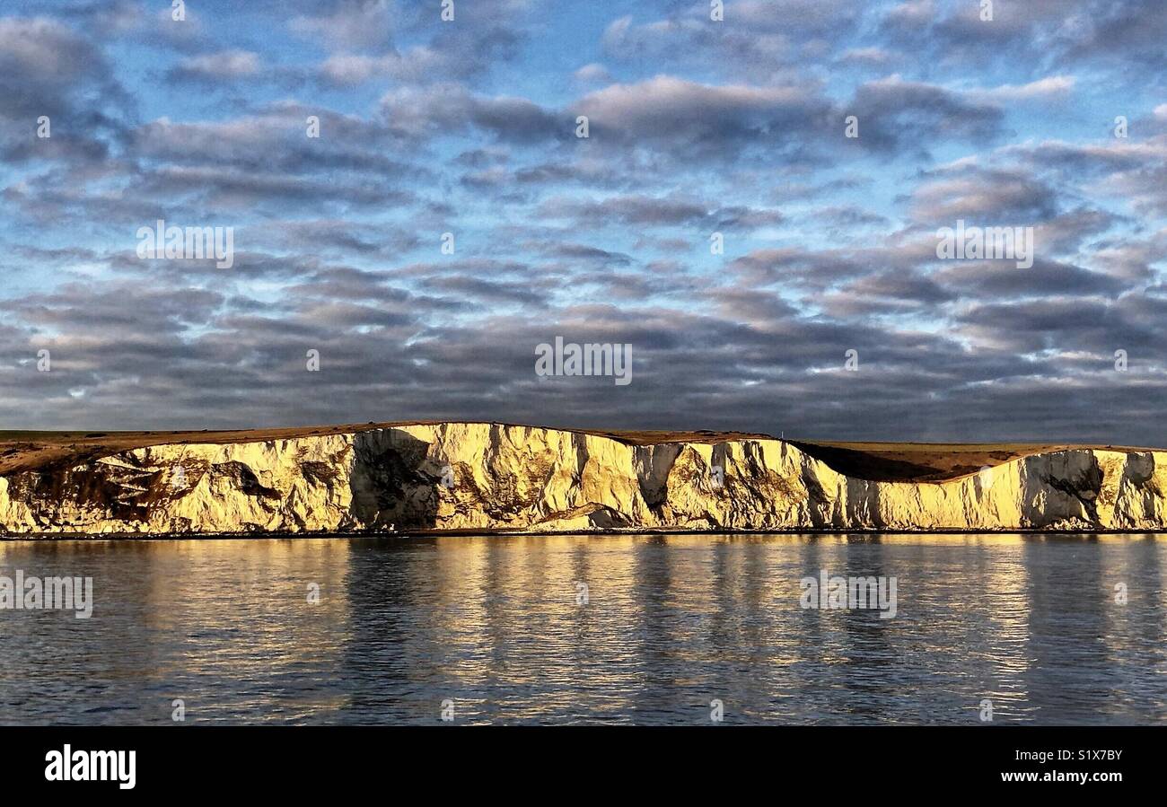 White cliffs of Dover Stock Photo Alamy