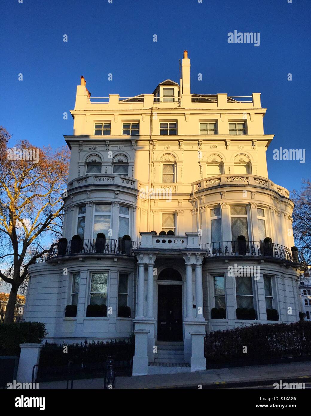 Notting Hill house Stock Photo