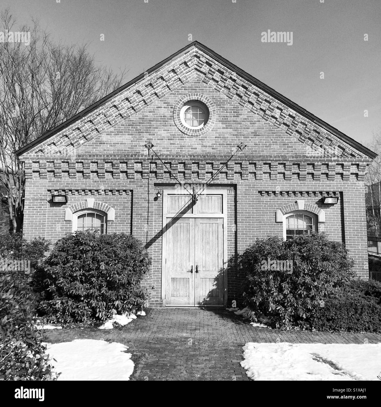 Great Falls Discovery Center, Turners Falls, Massachusetts, United States - Smartphone Captured Stock Image