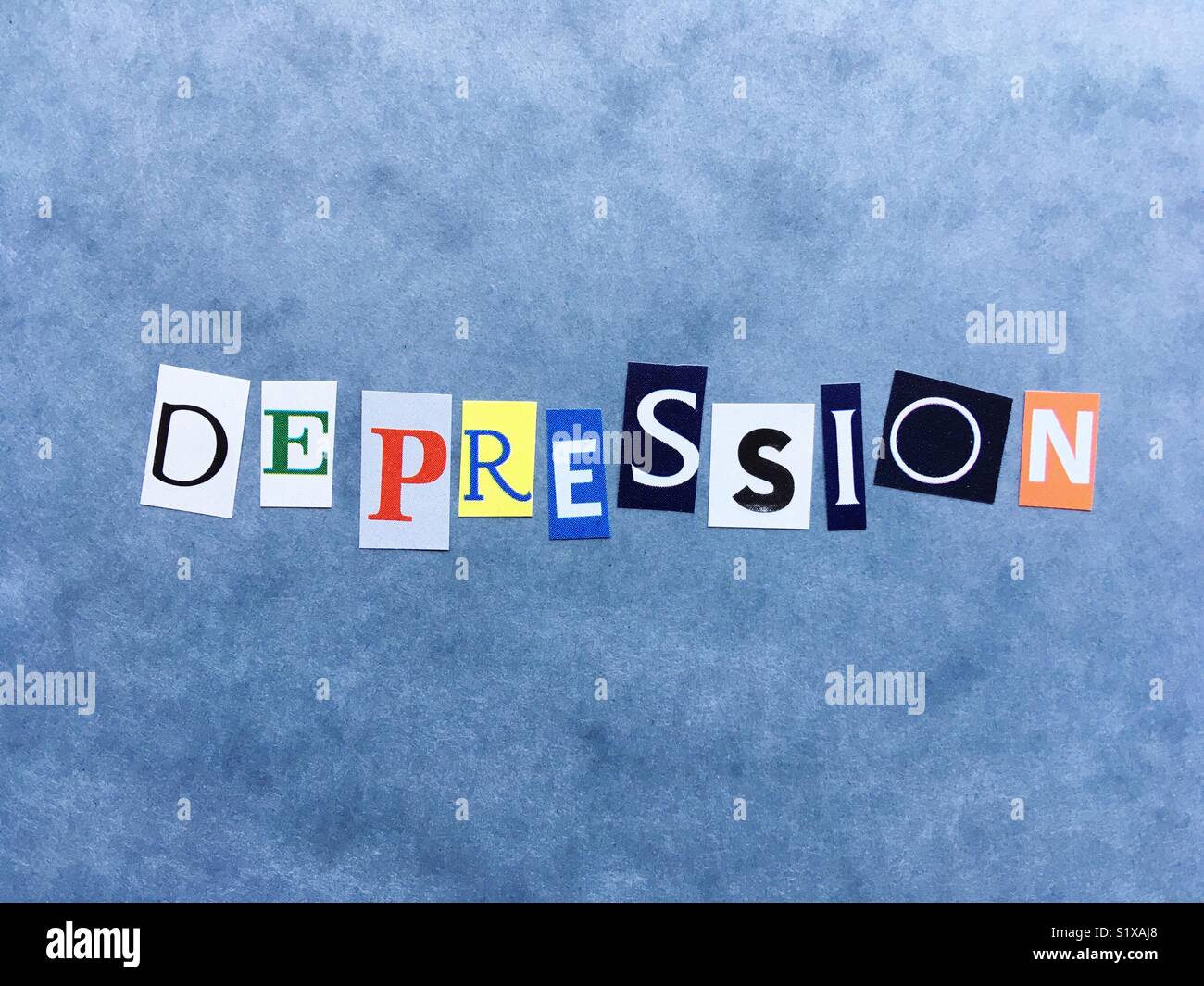 Depression - Smartphone Captured Stock Image