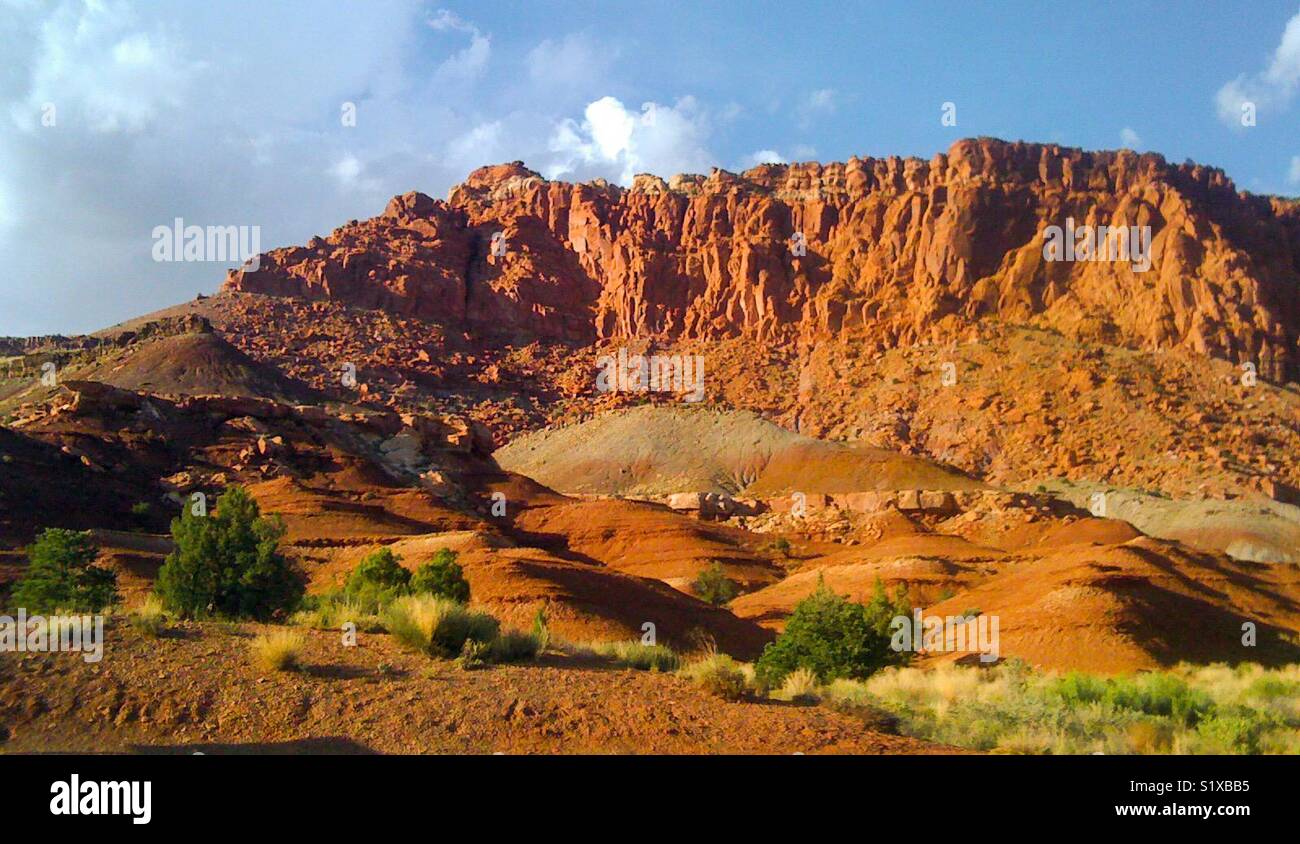 Capitol Reef National Park, Utah, USA. - Smartphone Captured Stock Image