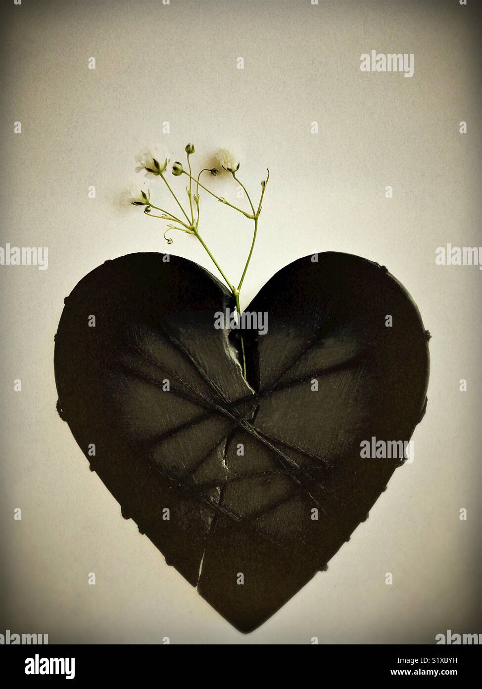 Home & Living Lighting Mend My Broken Heart Fused Glass Night Light