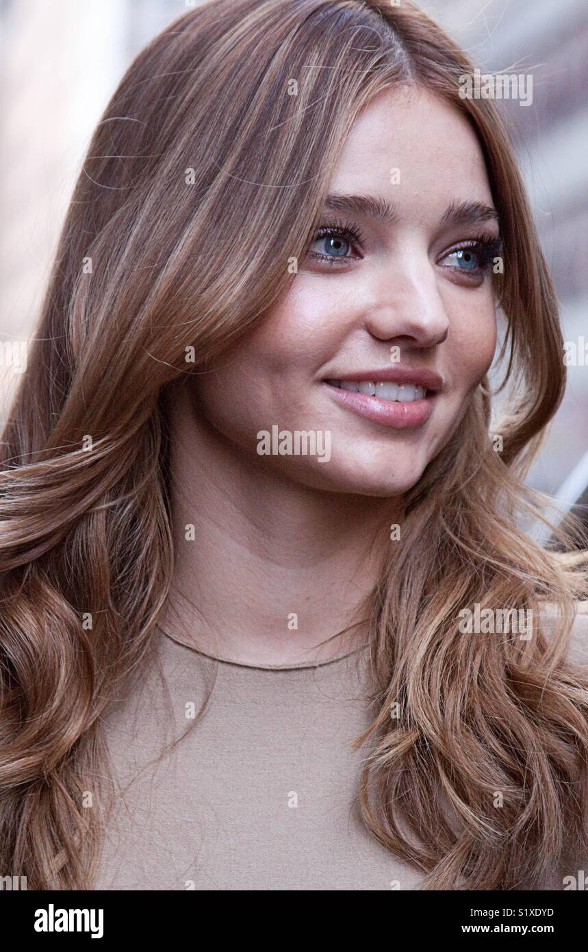 Miranda Kerr - Smartphone Captured Stock Image