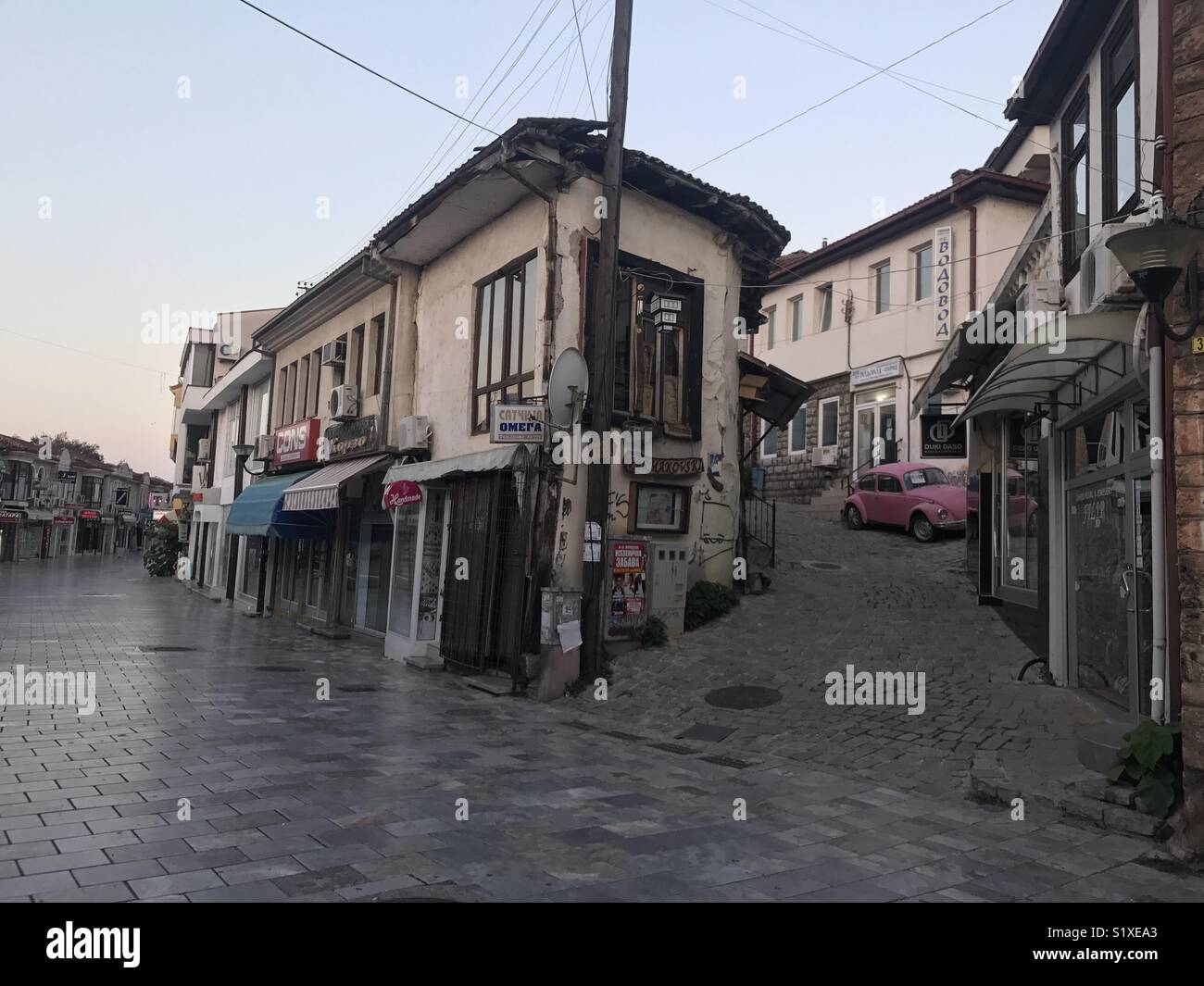 Ohrid Macedonia - Smartphone Captured Stock Image