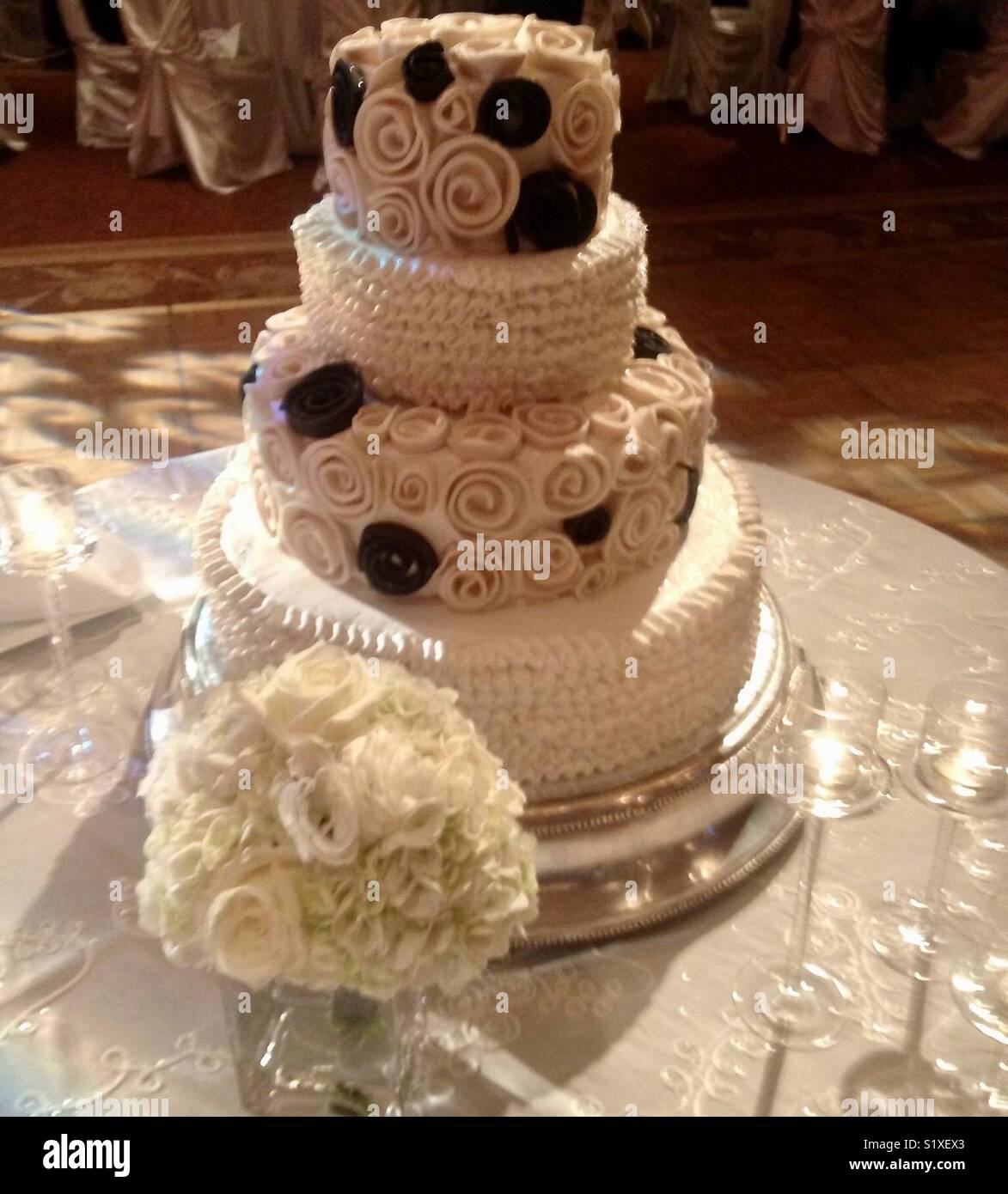 Wedding Cake Stock Photo