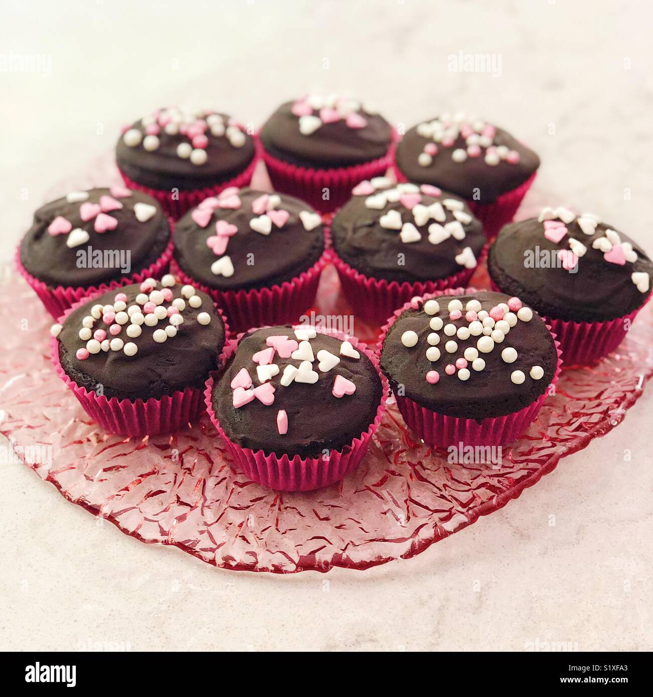 Cupcakes - Smartphone Captured Stock Image