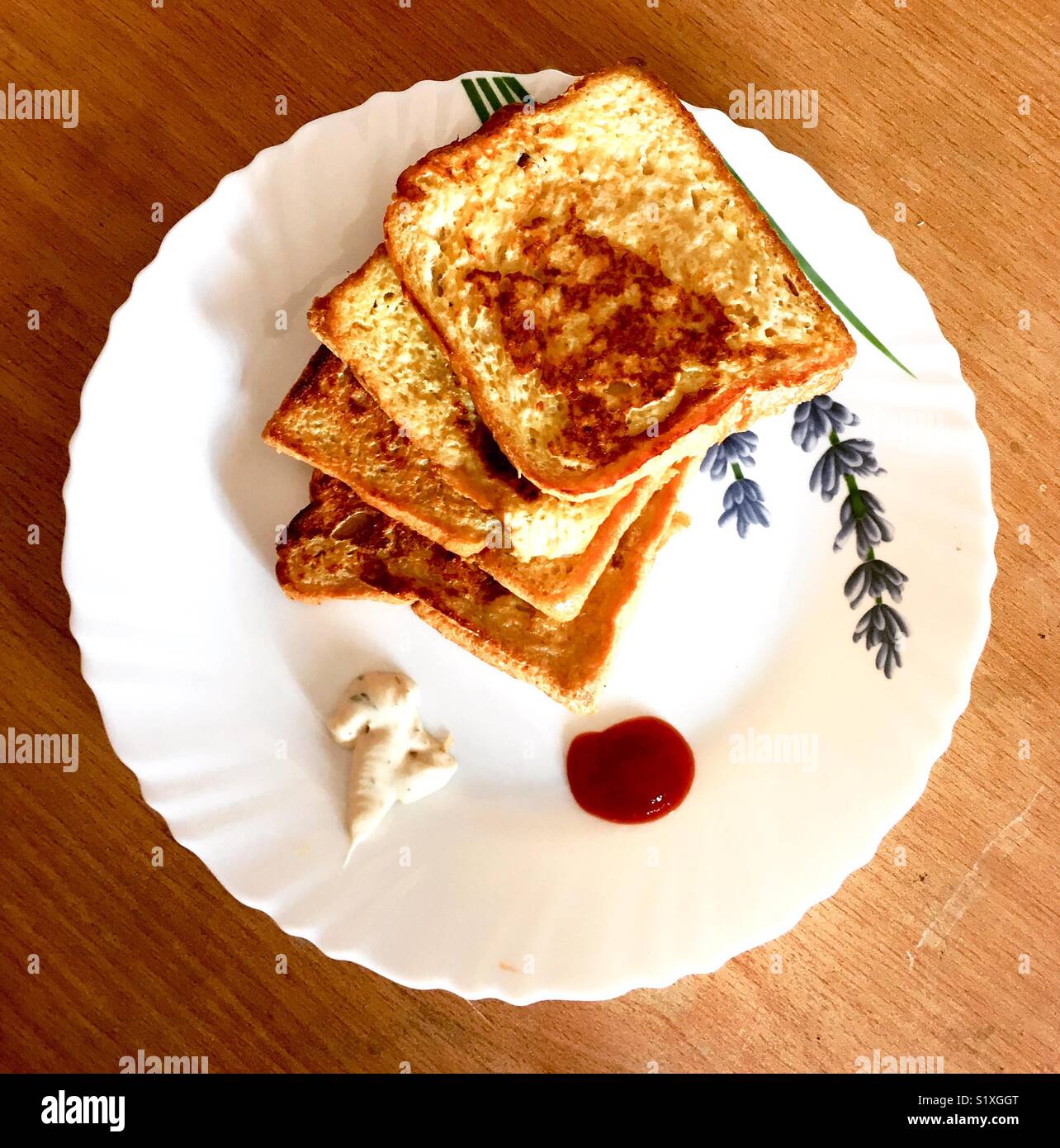 Pain Perdu French Toast Stock Photo Alamy