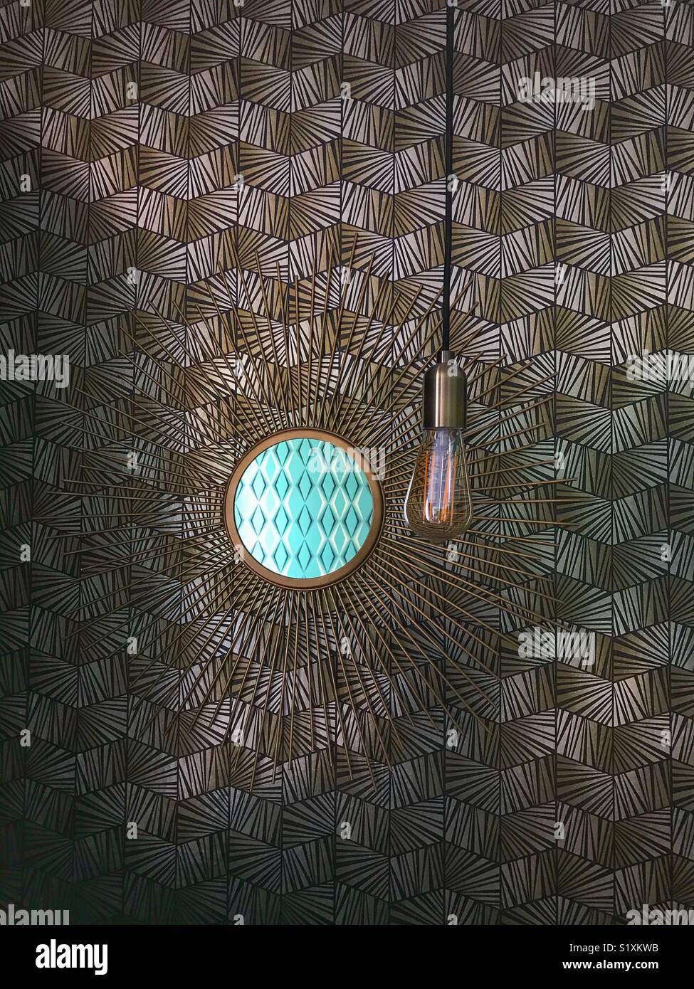 Vintage wall decor Stock Photo - Alamy