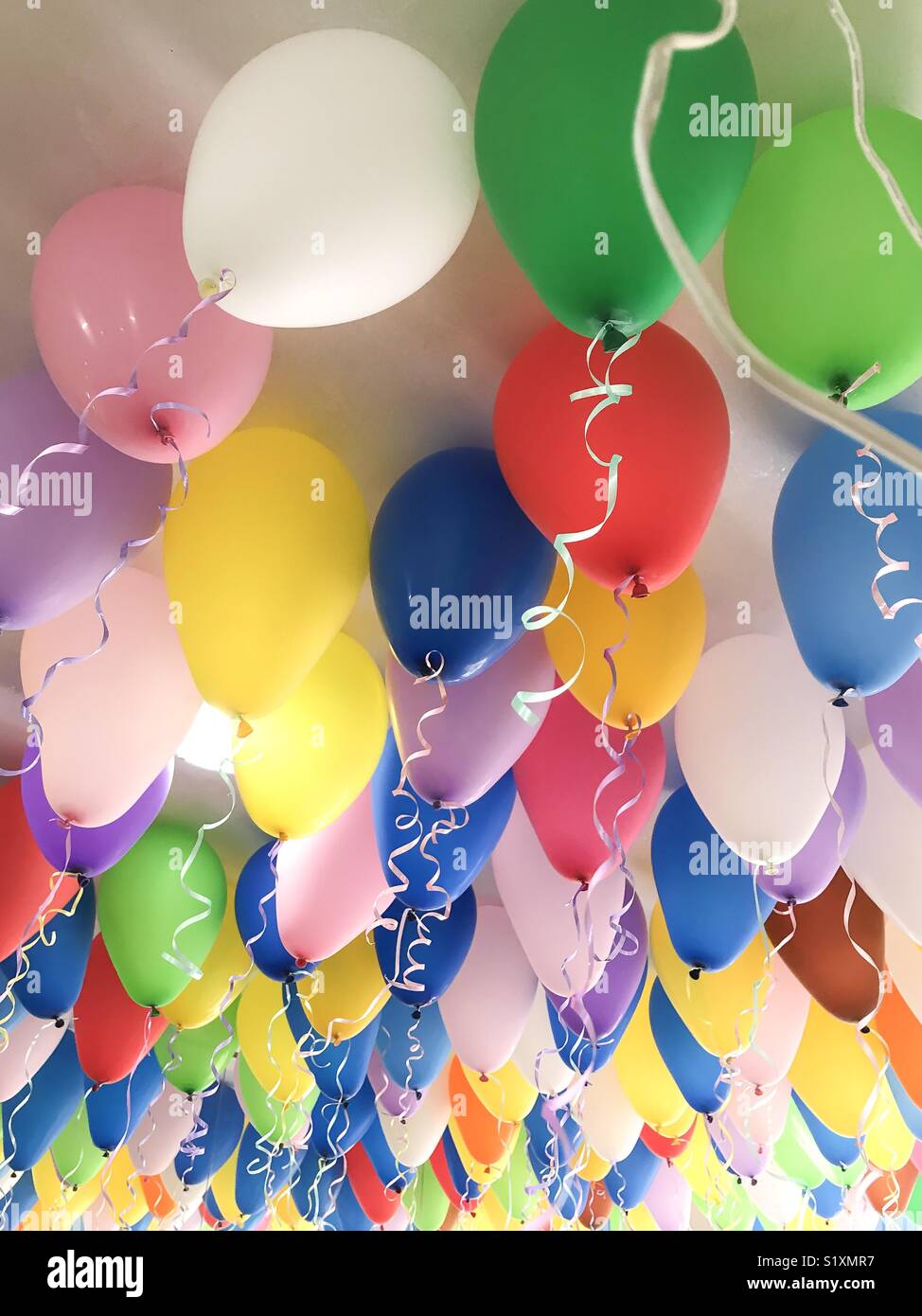Balloons On The Roof Stock Photo 310988363 Alamy
