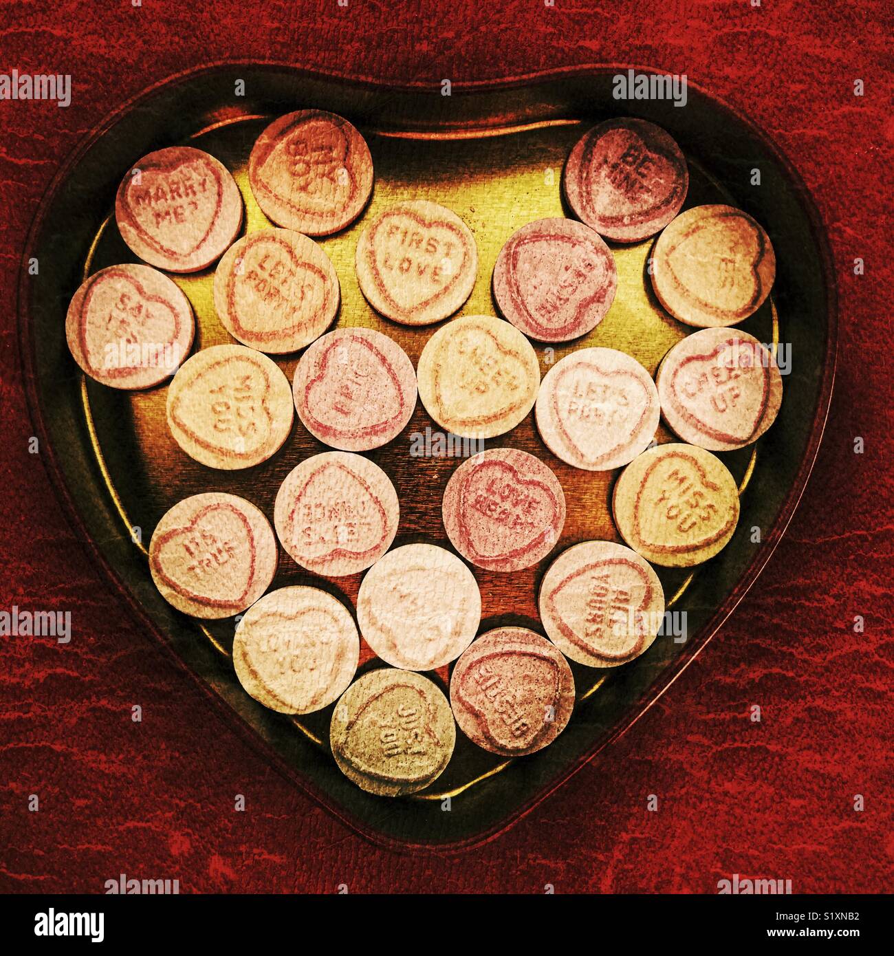 Love hearts sweets hires stock photography and images Alamy