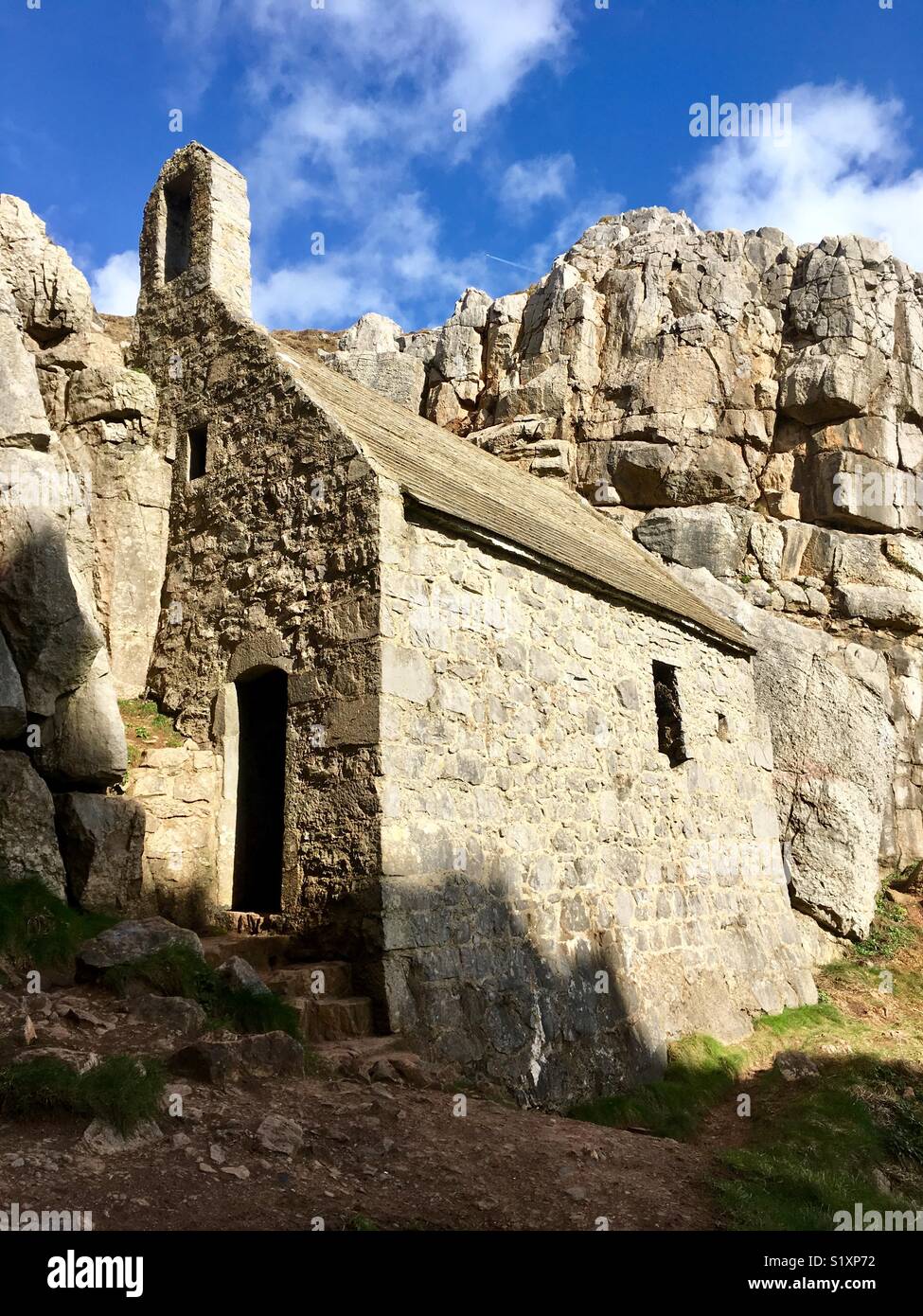 Lovely spot for a chapel - Smartphone Captured Stock Image