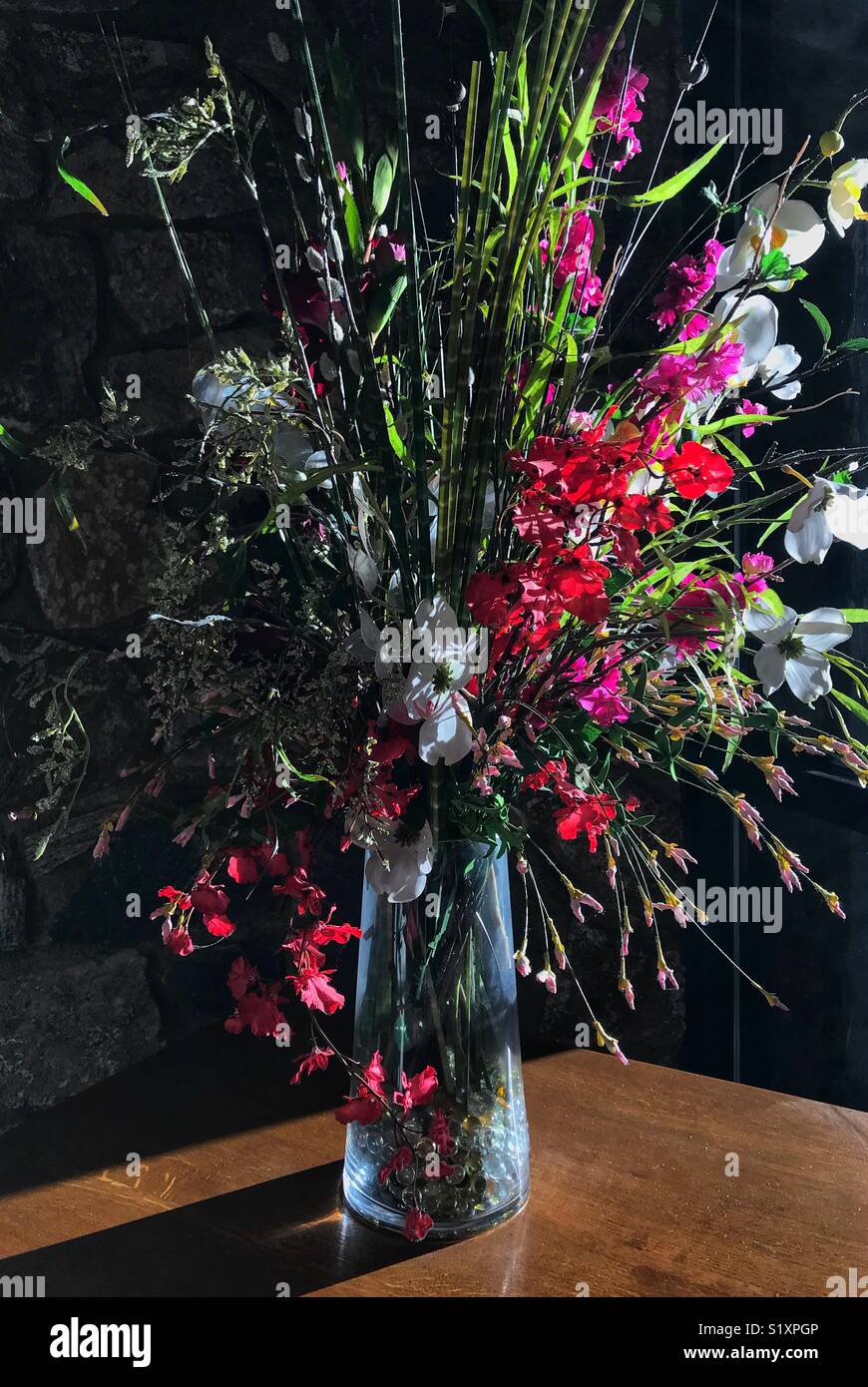 Sunlight Floral Bouquet Stock Photo Alamy