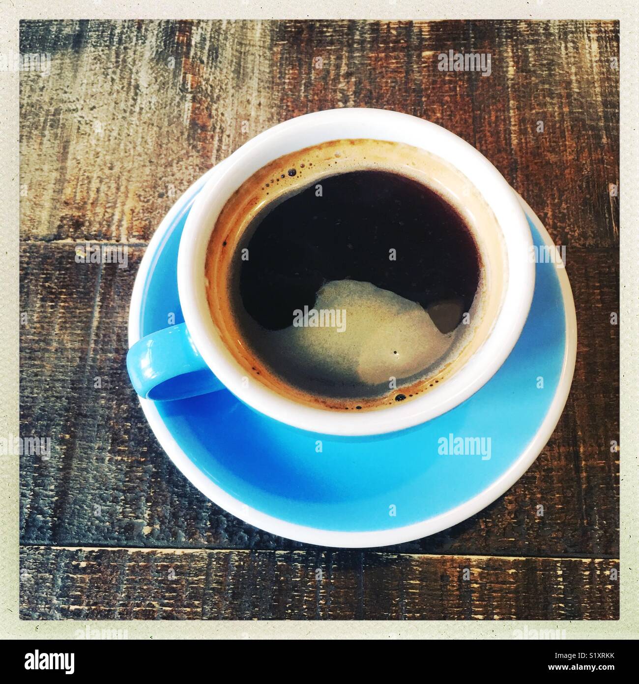 Double espresso - Smartphone Captured Stock Image
