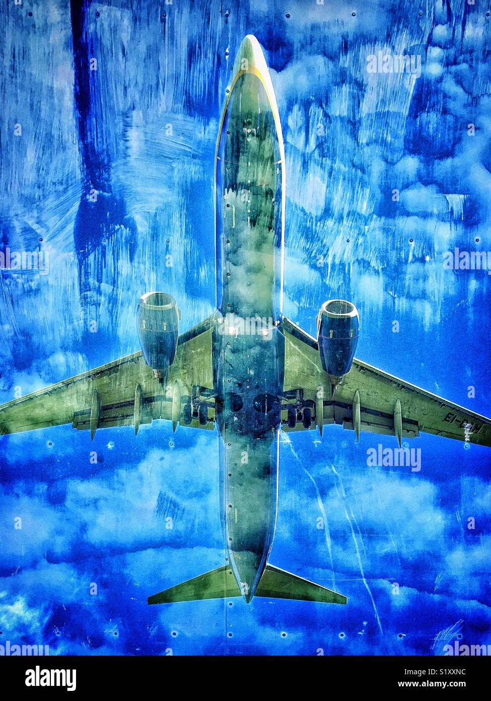 Jet - Smartphone Captured Stock Image