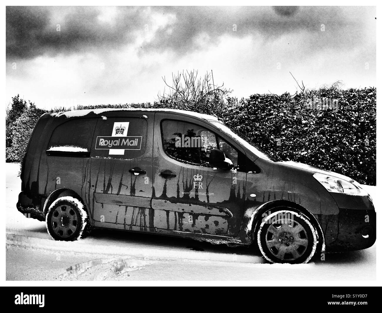 Royal Mail Van Stock Photo Alamy