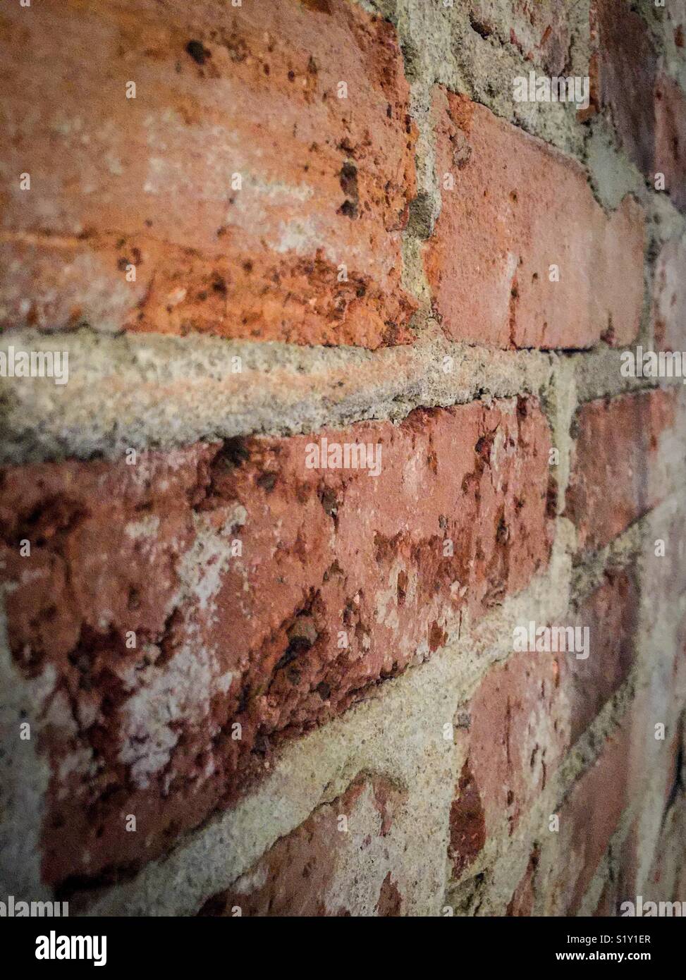 Old Red Brick Fireplace Stock Photo 310995183 Alamy