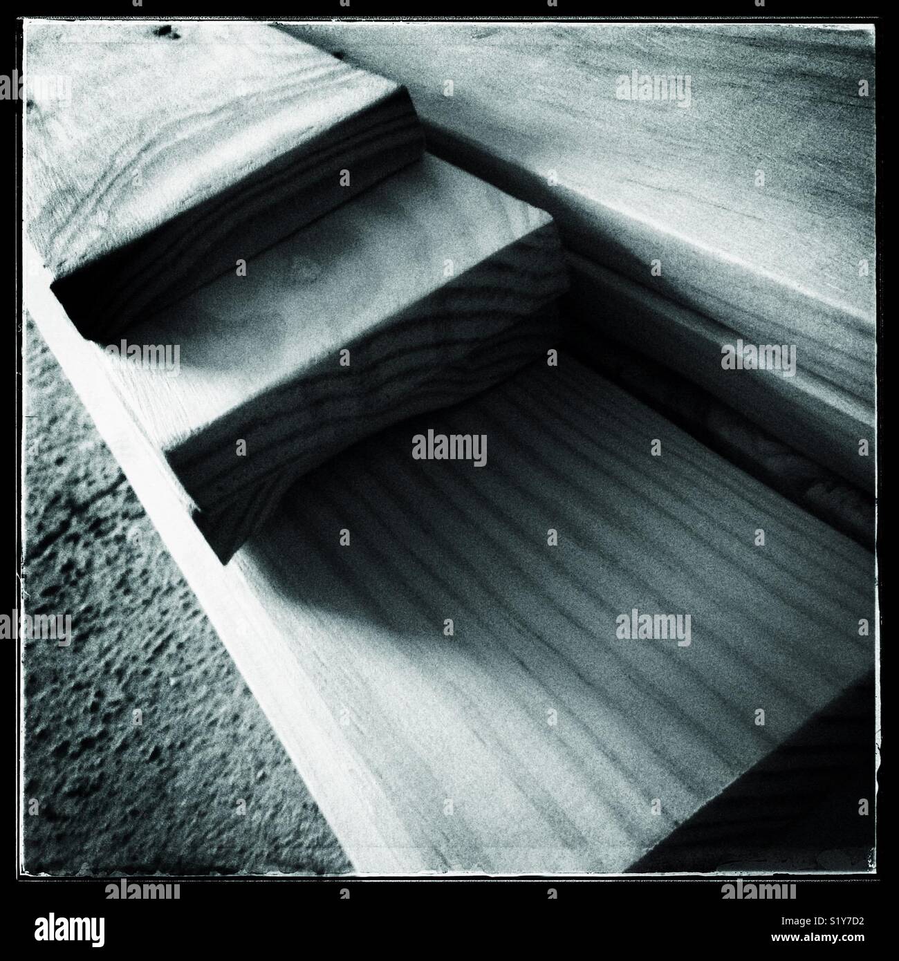 Planks of wood. - Smartphone Captured Stock Image