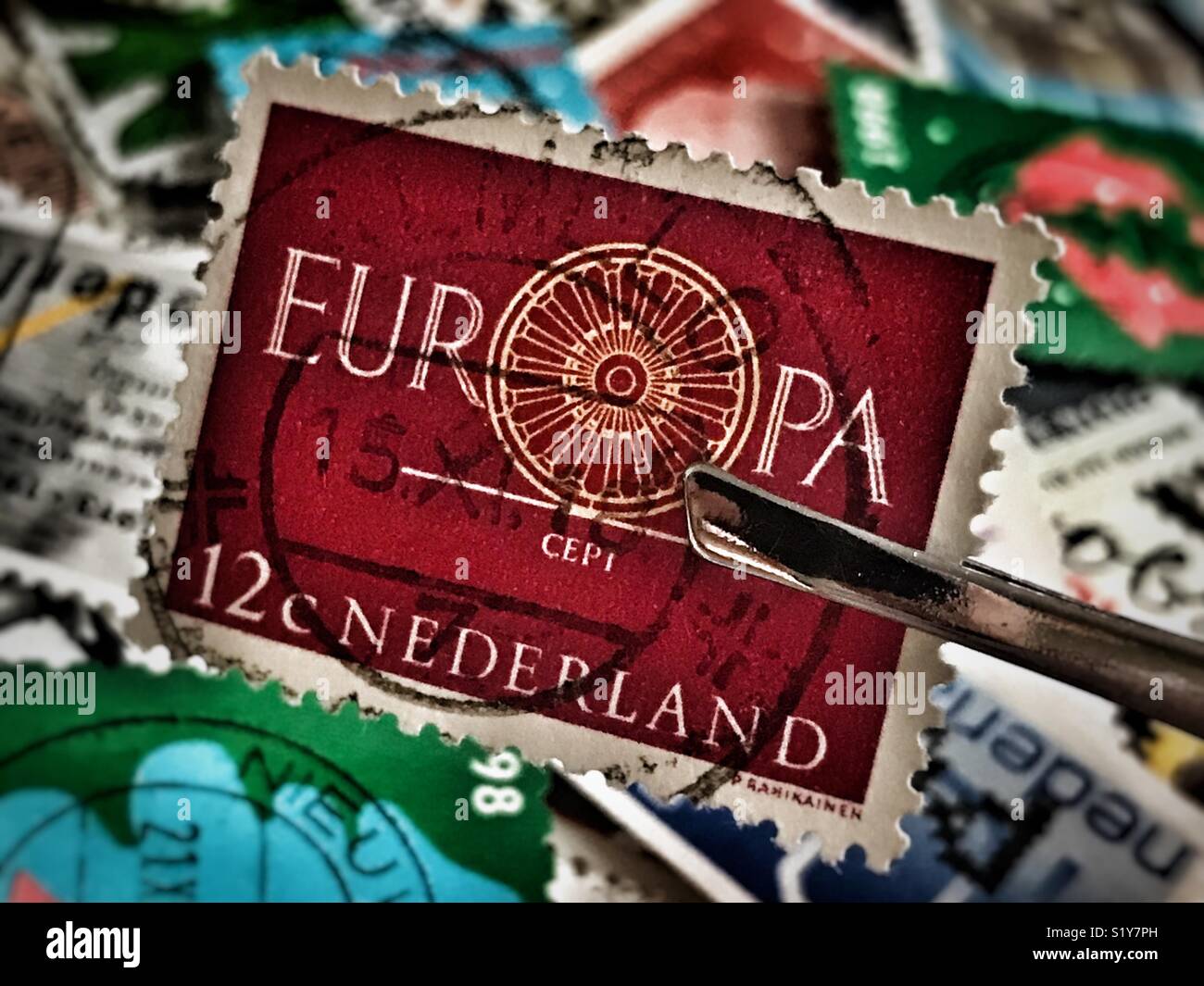 Nederland stamp hi res stock photography and images Alamy