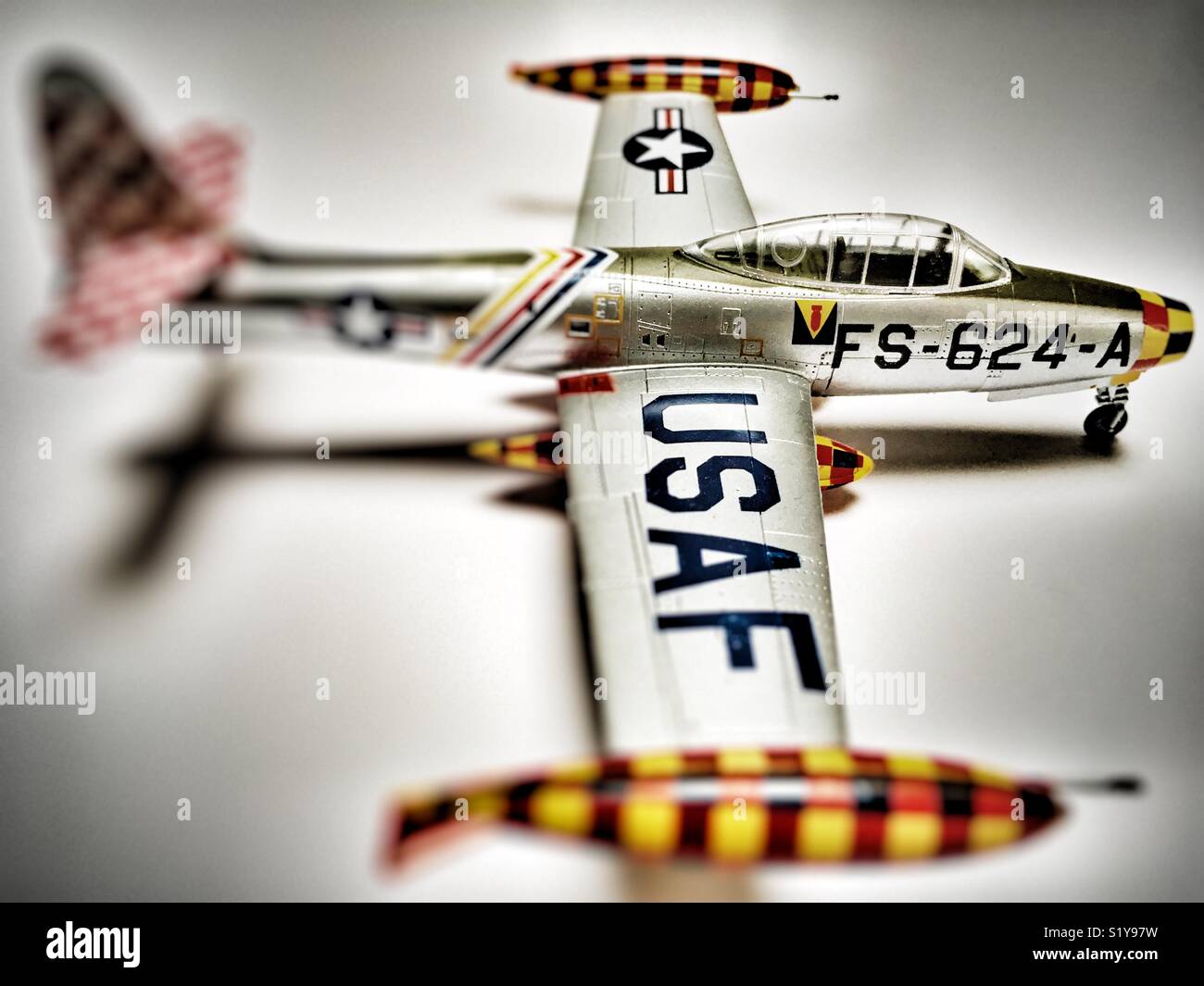 Thunderjet! - Smartphone Captured Stock Image