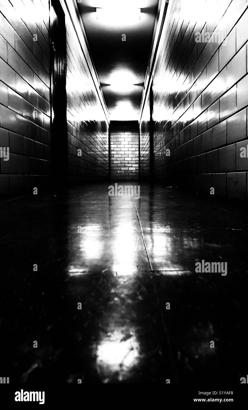 The long hallway Stock Photo Alamy