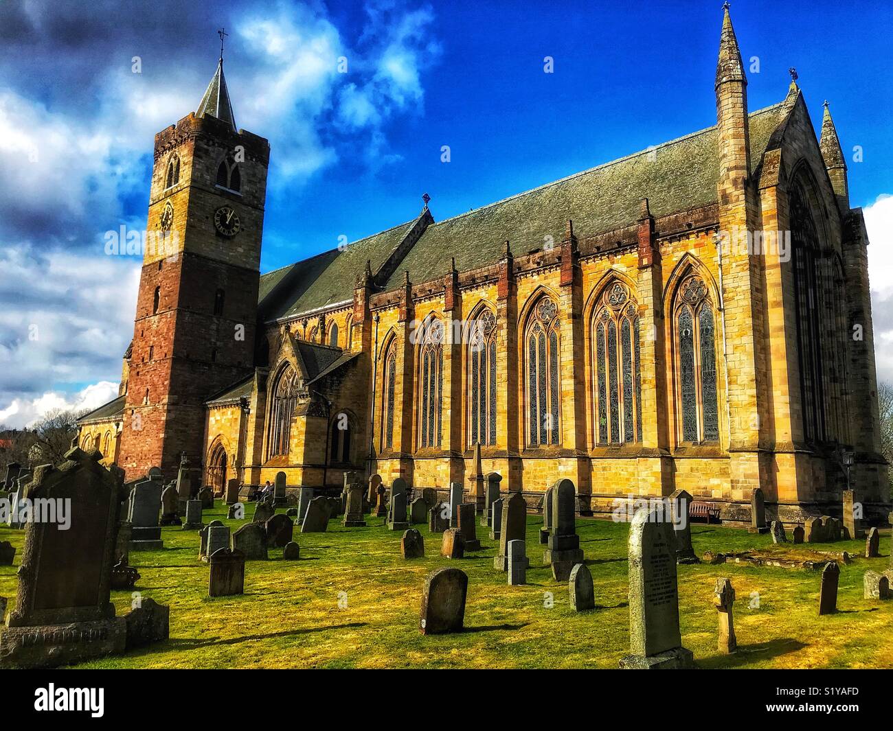 Dunblane Cathedral Stock Photo Alamy