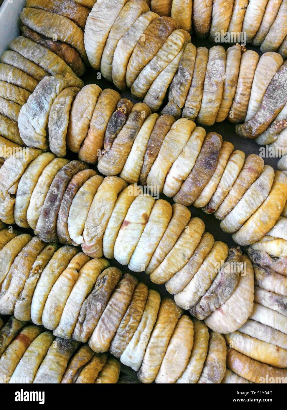 Dried figs for sale Stock Photo Alamy