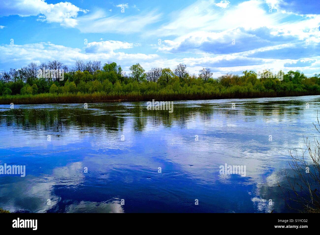 natural mirror - Smartphone Captured Stock Image