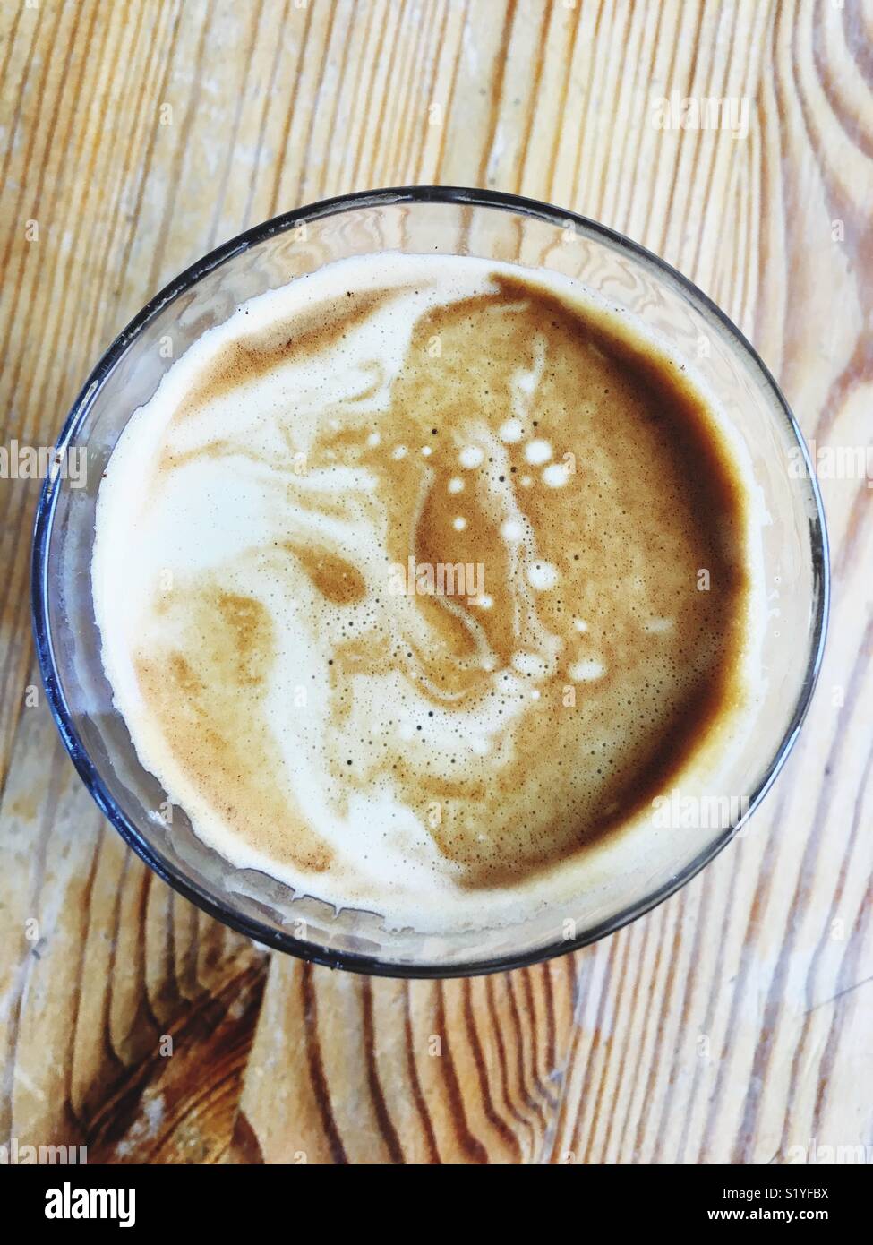 Coffee - Smartphone Captured Stock Image