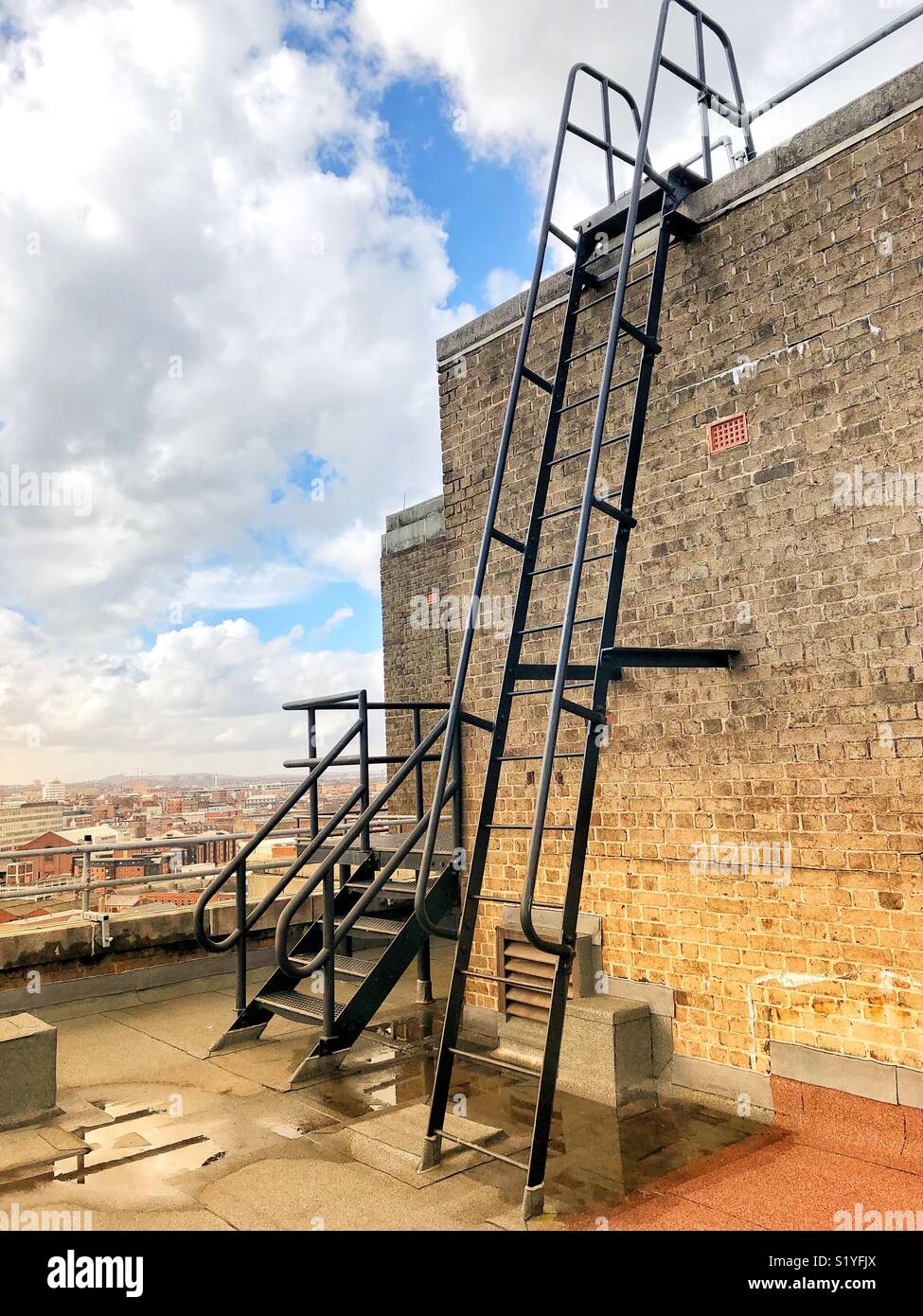 Stairway to heaven - Smartphone Captured Stock Image