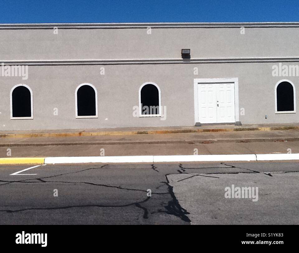 Building in Palestine, Texas Stock Photo - Alamy