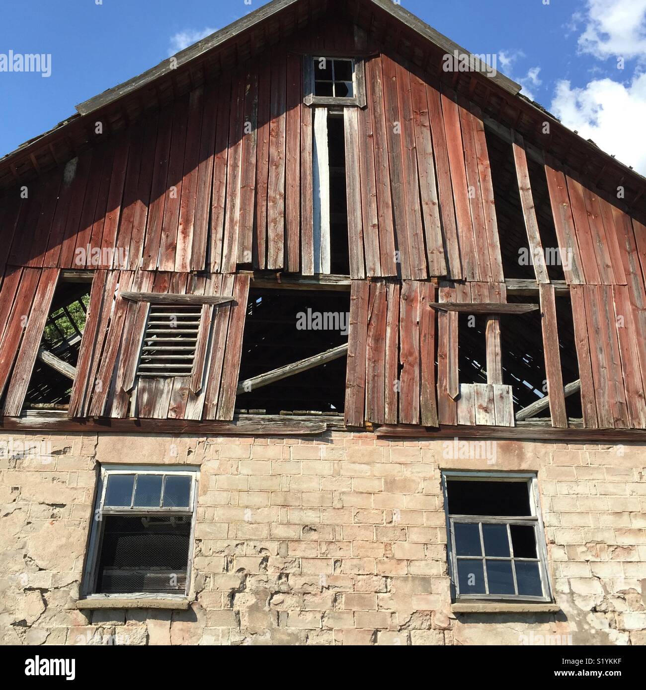 Old barn - Smartphone Captured Stock Image