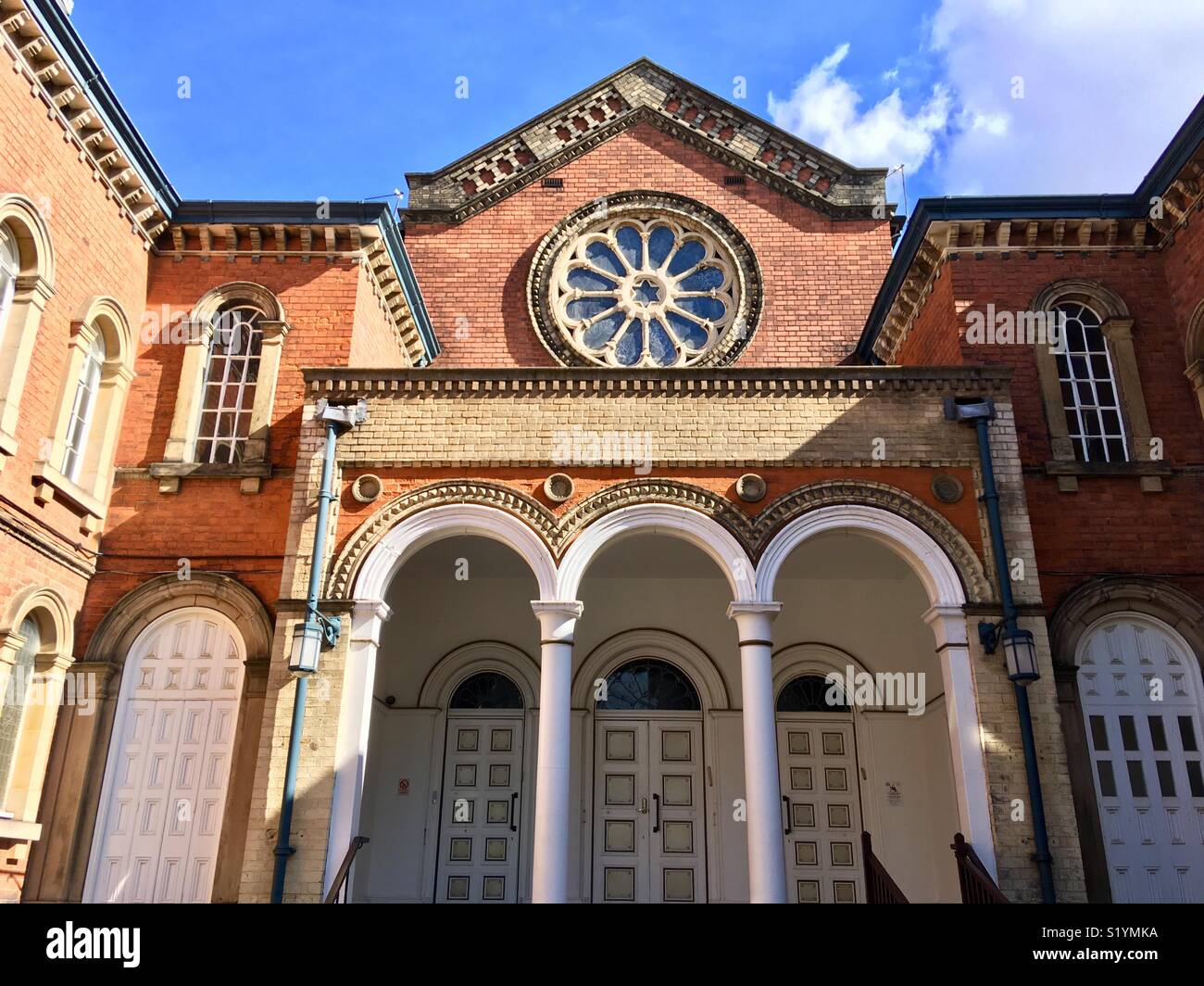 Singers Hill Synagogue, Birmingham Hebrew Community - Smartphone Captured Stock Image