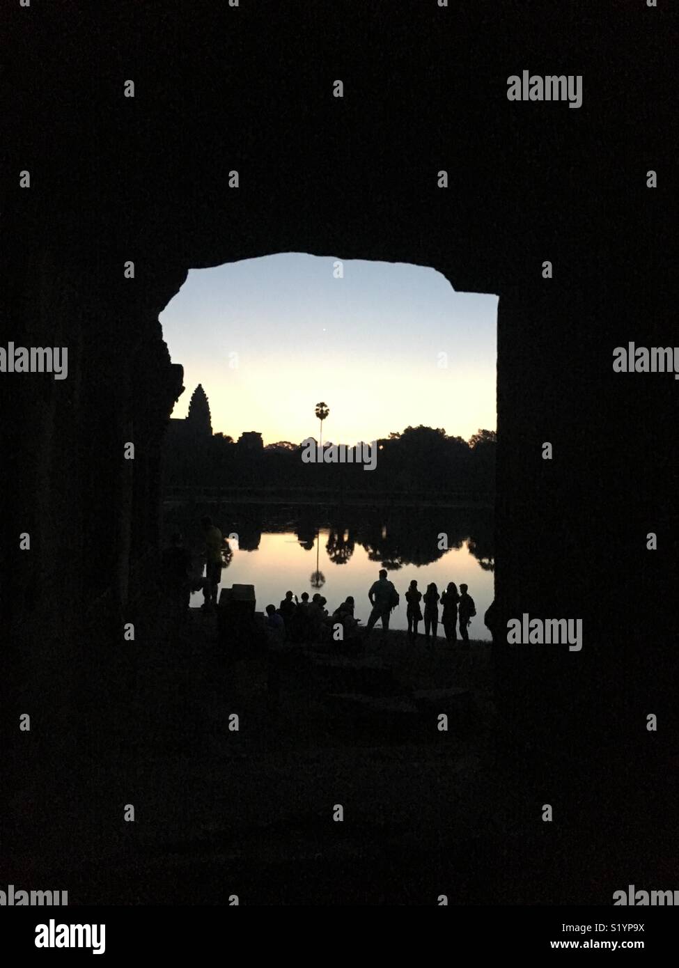 Angkor wat Stock Photo