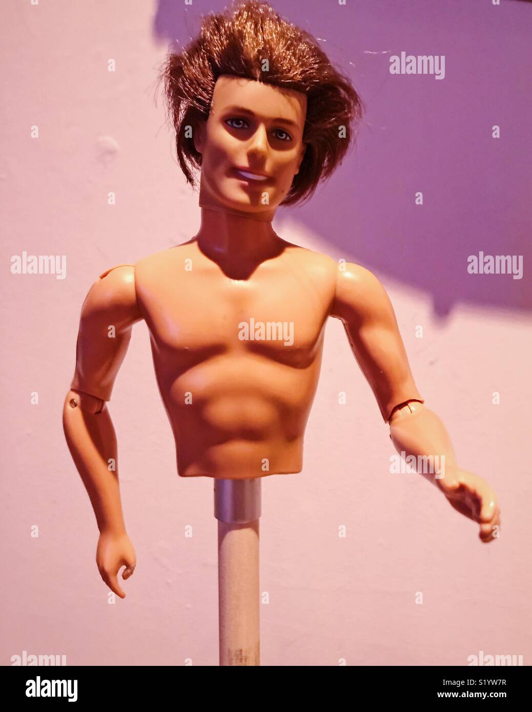 Stick thin waist - Smartphone Captured Stock Image