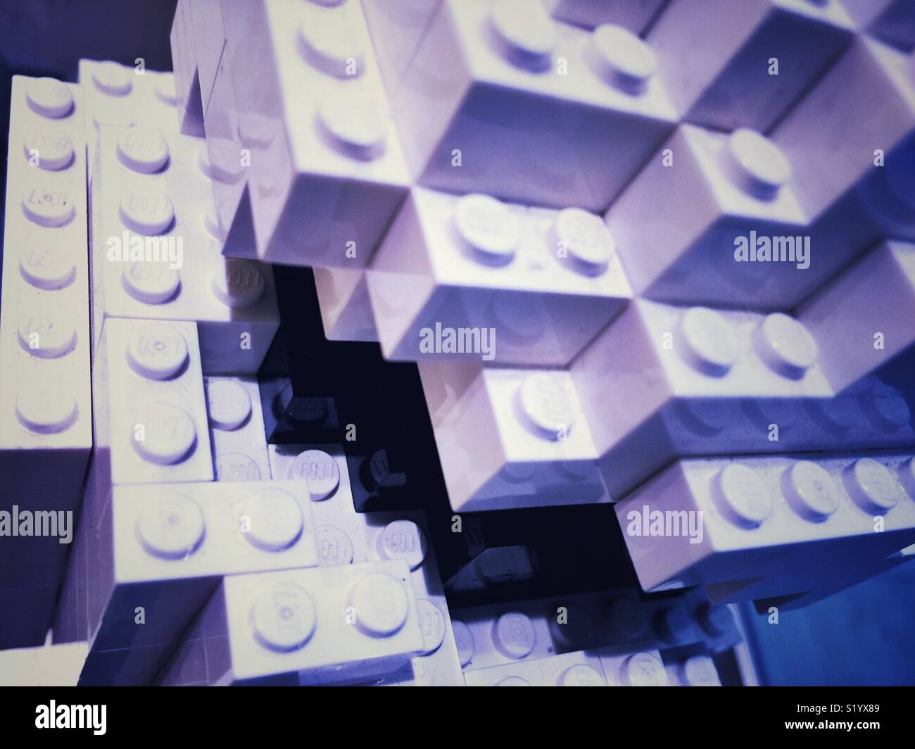 Legos abstract Stock Photo