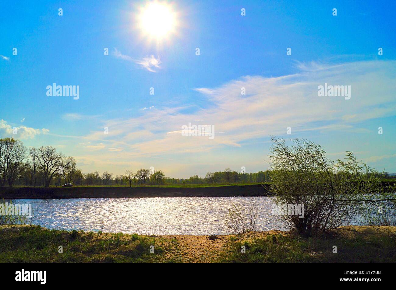 early spring morning - Smartphone Captured Stock Image
